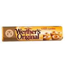 Grietinin. saldainiai WERTHER'S ORIGINAL, 50 g
