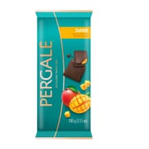 Juod. šokoladas PERGALĖ su mangų įdaru, 100 g