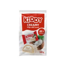 Saldainiai KIDDY CREAMY COCONUT, 140 g
