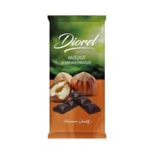 Šok. ir lazd. riešutų sk. gaminys DIOREL, 80 g