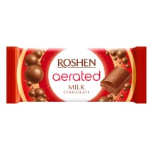 Pieninis porėtas šokoladas ROSHEN, 80 g