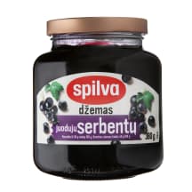 Juodųjų serbentų džemas SPILVA, 380 g