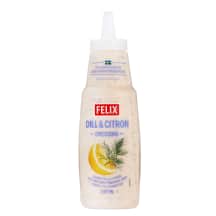 Padažas su krapais ir citrin. FELIX, 335 ml