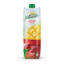 Persikų, mangų gėr. su minkšt. NATURALIS, 1 l