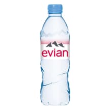 Natūralus mineralinis vanduo EVIAN, 0.5 l
