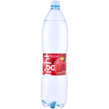 Gaz. braškių skonio vanduo RASA LIGHT, 1.5 l