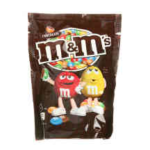 Pieninis šokoladas M&M'S trašk. glajuje, 200 g