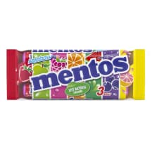 Kramt.saldainiai MENTOS RAINBOW, 112,5g, 3 vnt