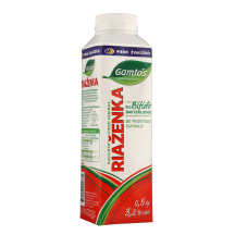 GAMTOS RIAŽENKA raug.pieno gėrimas,3,2%, 0.5 kg