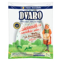 Varškės sūris su kmyn. DVARO, 22% rieb., 1 kg