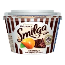 Jogurtas su kr. ir šok. gab. SMILGA,4,5%, 200 g