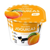 Jogurtas VILKYŠKIŲ su pers.3,6 % rieb., 200 g