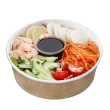Salot. su gar.lašiša ir TERIYAKI pad., 320 g