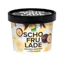 Šaldyti bananai pieniškame šokolade, 130 g