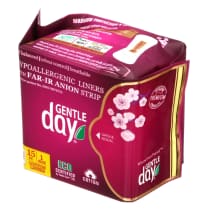 Ekol.kasd.hig. įklotai GENTLE DAY MINI, 15 vnt
