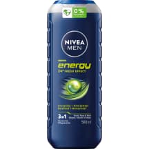 Vyriška dušo želė NIVEA MEN ENERGY, 500 ml