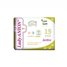 Higieniniai įklotai LADY ANION ACTIVE, 15 vnt
