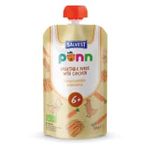 Ekol. daržovių tyrelė su vištiena PONN, 110 g