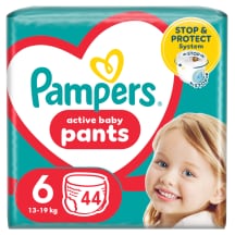Sausk.keln. PAMPERS JUMBO S6, 44 vnt