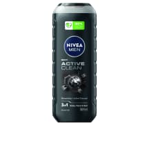 Vyr. dušo želė NIVEA MEN ACTIVE CLEAN, 500 ml