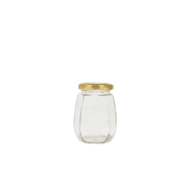 Stiklainis su dangteliu TO-53, FP26, 192 ml