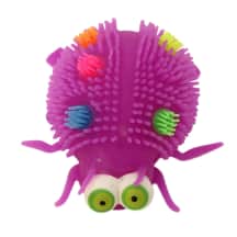 Pūkuota boružė su šviesa FLUFFY, 12 cm