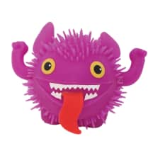Guminis žaislas su šviesa FLUFFY PUFFER, 11 cm