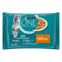 Šlapias ėd. katėms One Adult vištiena, 4 x 85 g