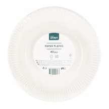 Popierinės lėkštės RIMI SMART, 40 vnt, 23 cm