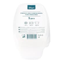 Vienk.indai maist.šald.,5vnt RIMI SMART, 500 ml
