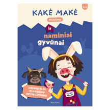 Knyga KAKĖ MAKĖ IR NAMINIAI GYVŪNAI