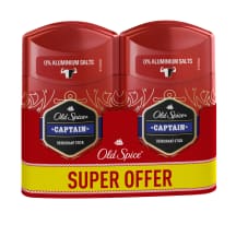 Piešt. dezodorantas OLD SPICE CAPTAIN, 2 x 50 ml
