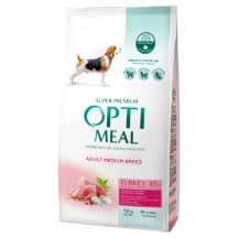 Sausas šunų ėdalas su kalak. OPTIMEAL, 1.5 kg