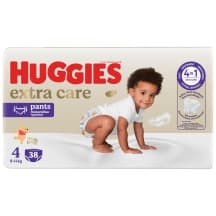 Kelnaitės HUGGIES EXTRA CARE PANTS, 4, 38 vnt