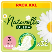 Hig. paketai NATURELLA MAXI Q., 32 vnt