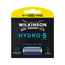 Skustuvo galv. WILKINSON SWORD HYDRO 5, 5 vnt