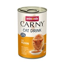 Gėrimas katėms CARNY CAT, su vištiena, 140 ml