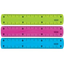 Liniuotė plastikinė CENTRUM, 15 cm