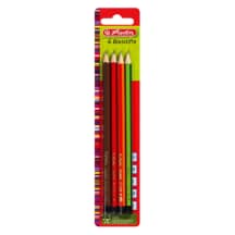 Pieštukai su trintuku, HERLITZ, BS26, 4 vnt