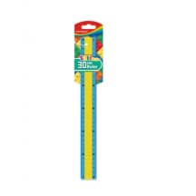 Liniuotė KEYROAD LEGO, įvairių spalvų, 30 cm