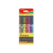 Spalvoti pieštukai KEYROAD BLACK-CUTE, 12 sp.