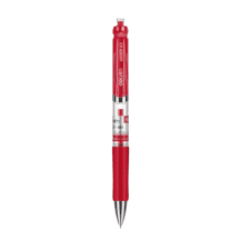 Gelinis rašiklis DELI S01, raudonas, 0.5 mm