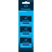 Rašalo kasetės SCHNEIDER, mėlyna, 18 gb, BS26