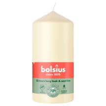 Žvakė BOLSIUS, dramblio kaulo spalv. 120, 58 mm