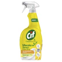 Valomasis kremas su purkšt. CIF LEMON, 750 ml