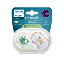 Čiul. PHILIPS AVENT ULTRA A. 0–6 mėn., 2 vnt
