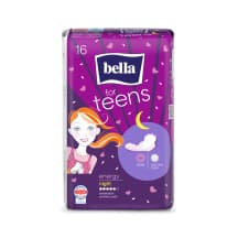 Hig. paketai BELLA TEENS ENERGY NIGHT, 16 vnt