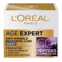 Naktinis veido kremas 60+ AGE EXPERT, 50 ml