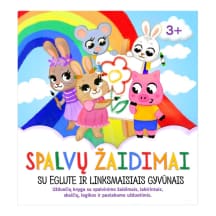Knyga SPALVŲ ŽAIDIMAI SU EGLUTE IR GYVŪNAIS
