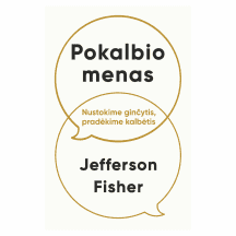 Knyga POKALBIO MENAS